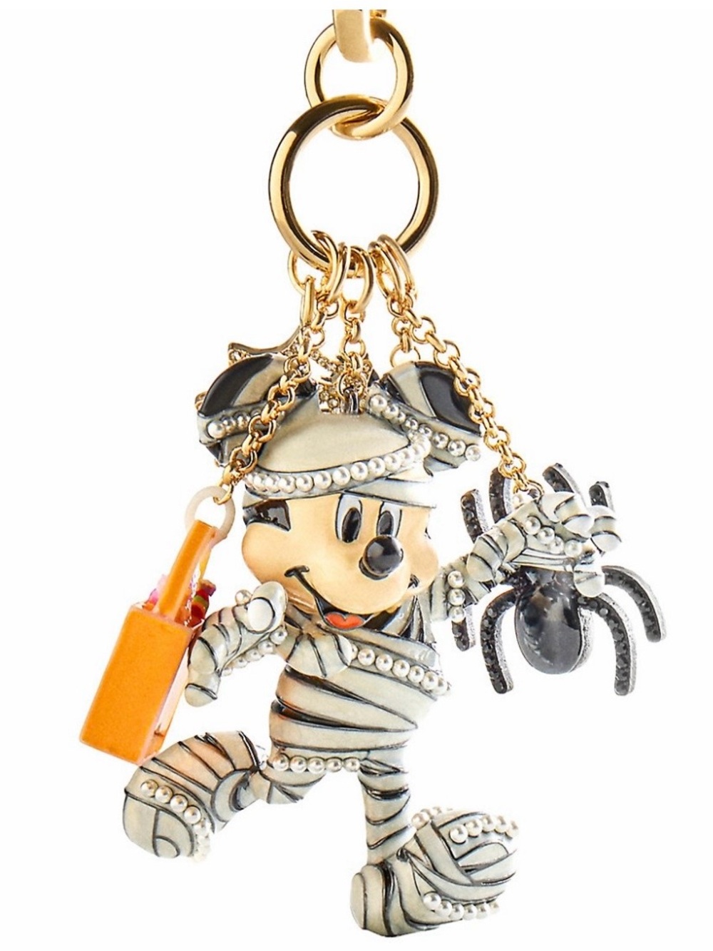 BaubleBar Mickey Mouse Mummy Halloween Bag Charms